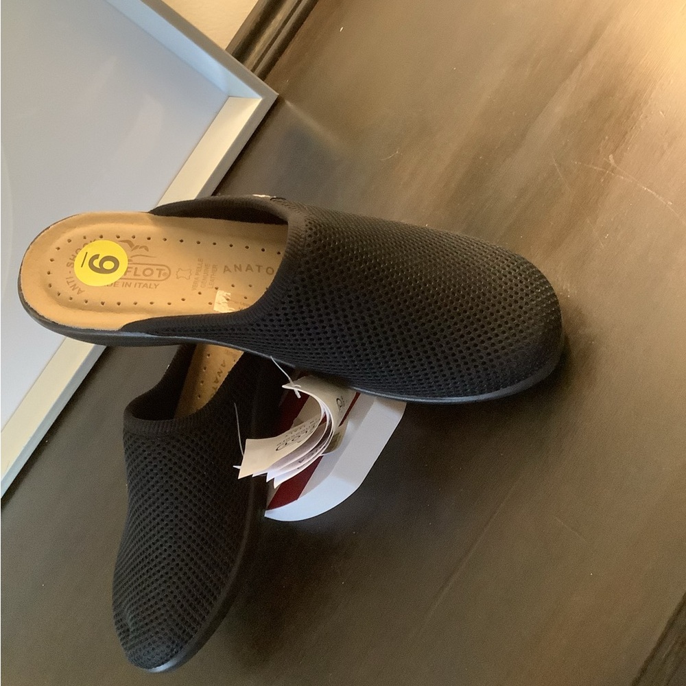 Black Women's Mules by FLYFLOT